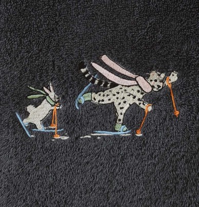 Peignoir Alphonse et Sophie Sylvie Thiriez