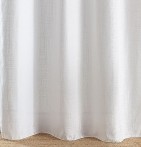 Voilage Cotolino blanc Qabane - Blancollection