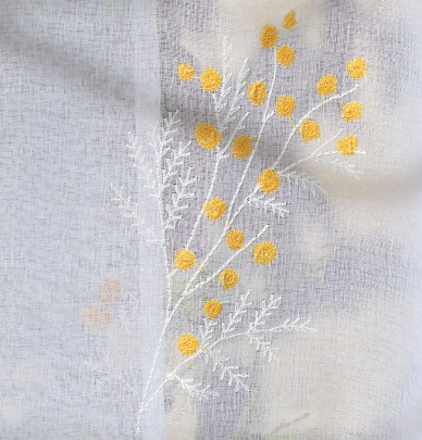 Vitrages Mimosa Qabane