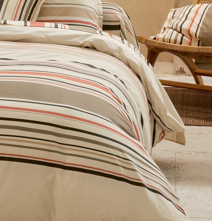 Parure de lit Hugo sisalTradilinge - Blancollection