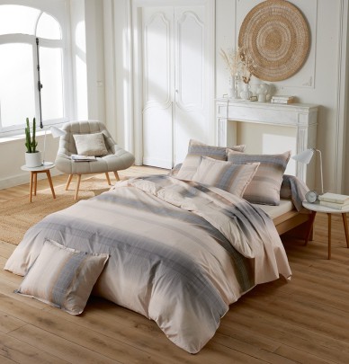 Drap percale Esteban cuivre Tradilinge