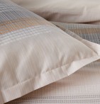 Parure de lit percale Esteban cuivre Tradilinge - Blancollection