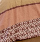 Parure de lit Inouk rose Tradilinge - Blancollection