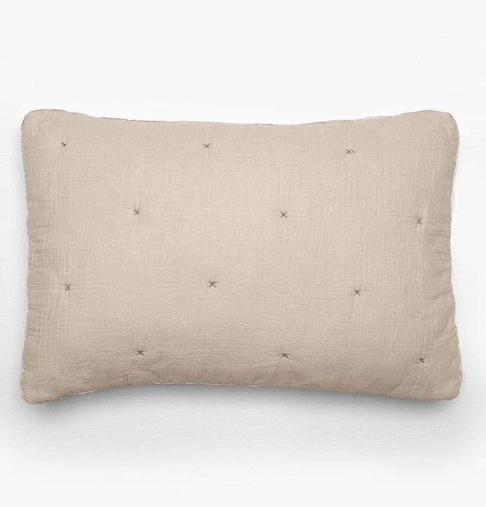 Housse coussin Andros ficelle Vent du Sud