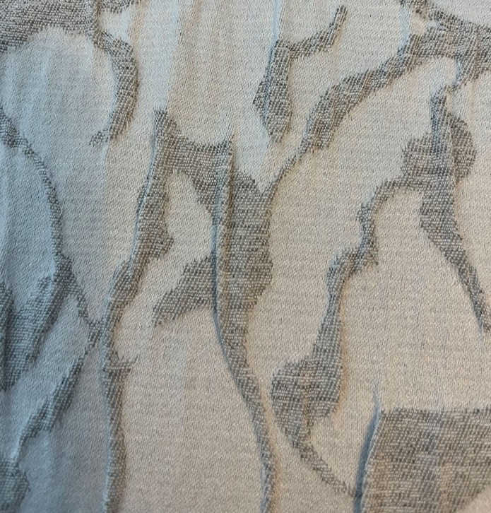 Couvre-lit matelassé Saima gris Antilo - Blancollection