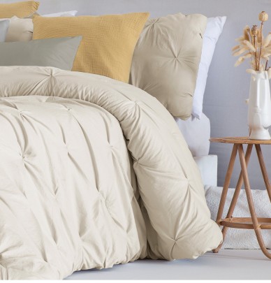 Couvre-lit matelassé Miranda beige Antilo