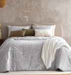 Couvre-lit matelassé Dylan gris Antilo