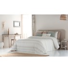 Couvre-lit matelassé Natura Antilo - Blancollection