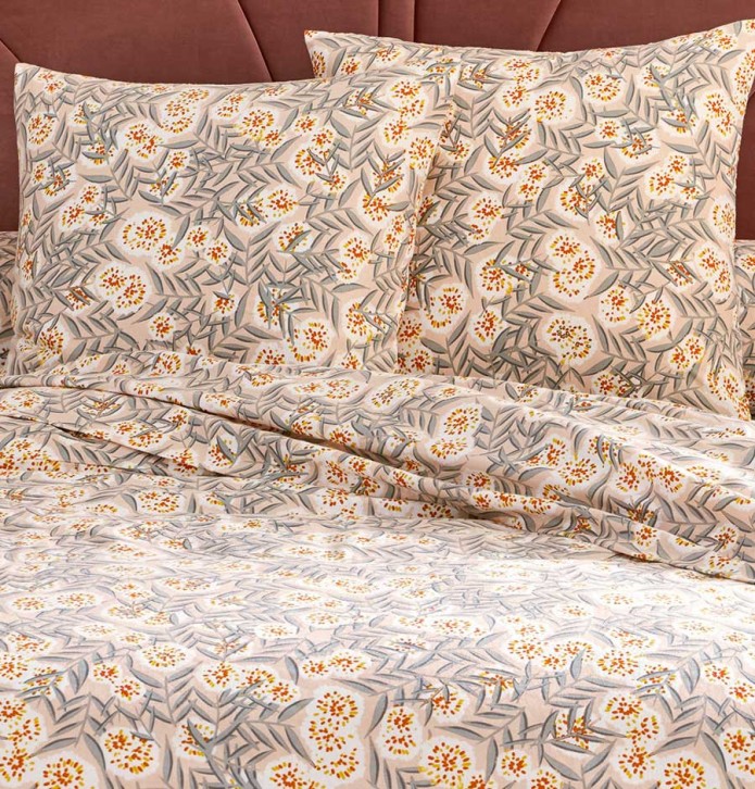 Parure flanelle Lily Tradilinge - Blancollection