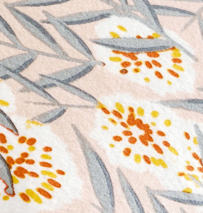 Parure flanelle Lily Tradilinge - Blancollection