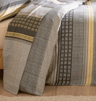 Parure flanelle drap + taies Jules Tradilinge