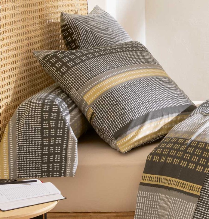 Parure flanelle drap Jules Tradilinge - Blancollection