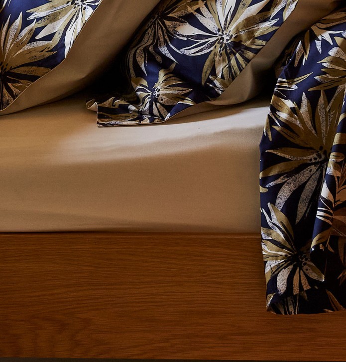 Drap housse percale Everly Sylvie Thiriez