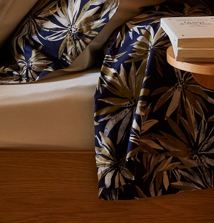 Taie de traversin percale Everly Sylvie Thiriez