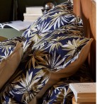 Parure de lit percale Everly Sylvie Thiriez - Blancollection