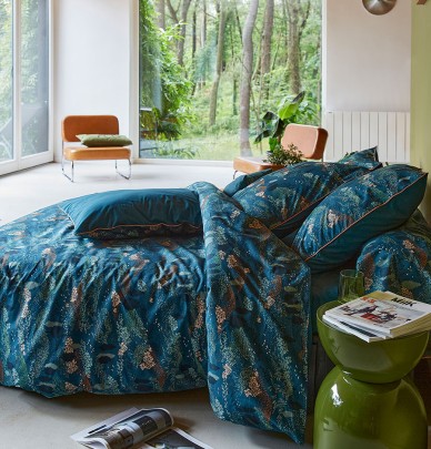 Drap percale Les Collines Sylvie Thiriez
