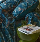 Taie de traversin percale Les Collines Sylvie Thiriez - Blancollection