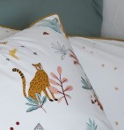 Parure de lit enfant La Jungle enchantée Sylvie Thiriez - Blancollection