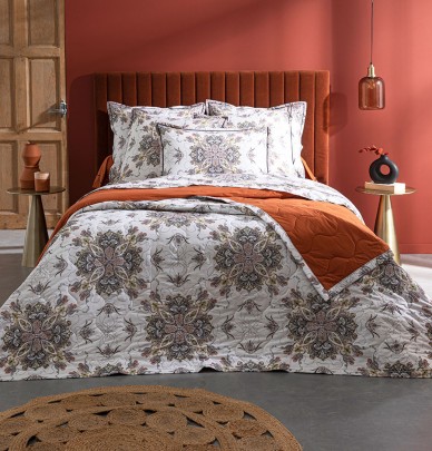 Drap percale Juliette blanc Aude de Balmy