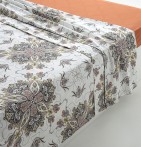 Parure de lit percale Juliette blanc La maison de Balmy - Blancollection