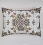 Parure de lit percale Juliette blanc La maison de Balmy - Blancollection