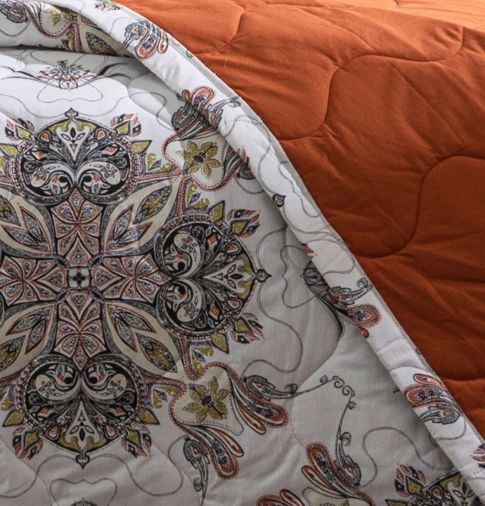 Boutis Juliette blanc La maison de Balmy - Blancollection