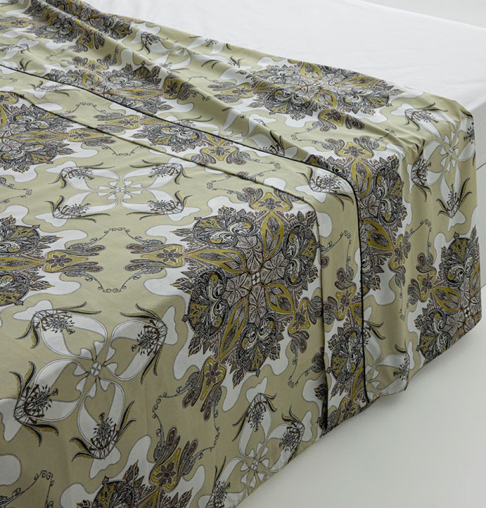 Drap percale Juliette blanc Aude de Balmy