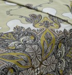 Drap percale Juliette vert La maison de Balmy - Blancollection