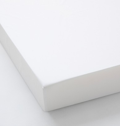 Drap housse percale blanc La Maison de Balmy