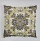 Parure de lit percale Juliette vert La maison de Balmy - Blancollection
