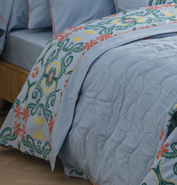 Drap percale Louison La maison de Balmy - Blancollection
