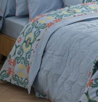 Drap percale Louison La maison de Balmy - Blancollection