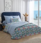 Drap housse percale Louison La maison de Balmy - Blancollection