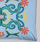 Taie d'oreiller percale Louison La maison de Balmy - Blancollection