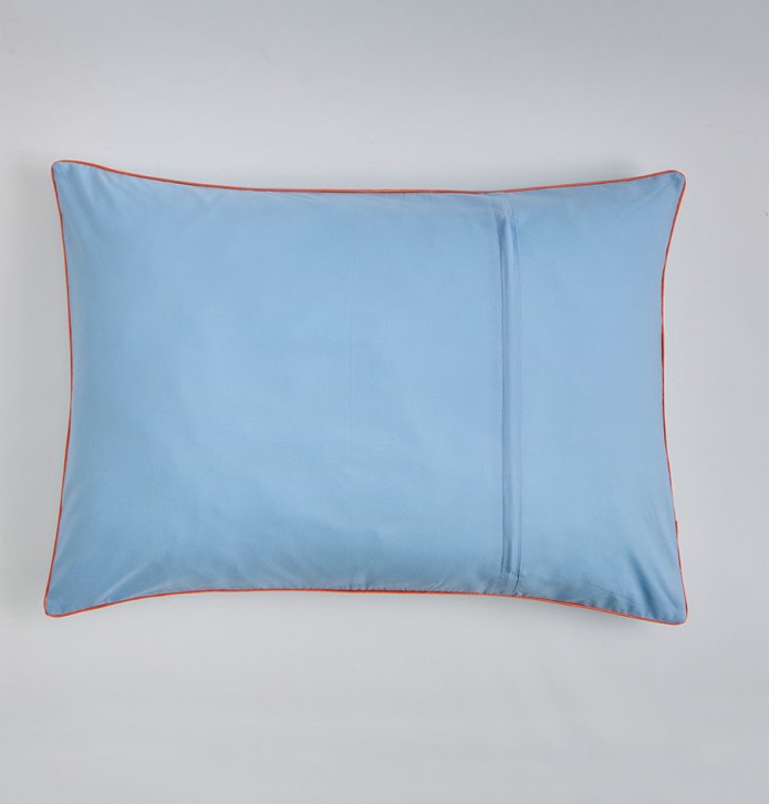 Taie d'oreiller boutis Louison La maison de Balmy - Blancollection