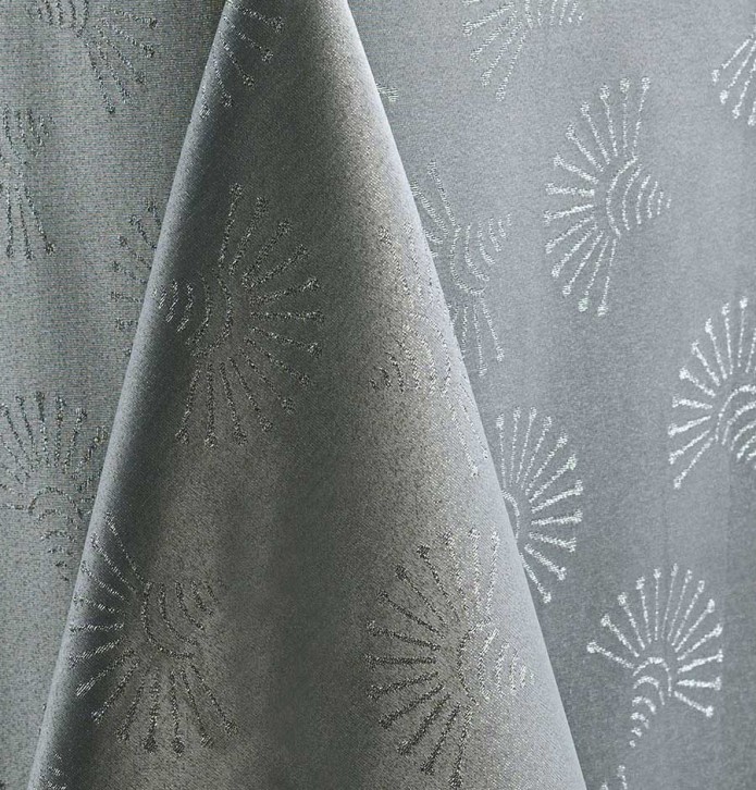 Nappe damassée polyester Giscaro Calitex - Blancollection
