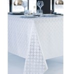 Nappe polyester Loriane Calitex - Blancollection
