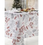 Nappe polyester Douceur Hivernale Calitex - Blancollection