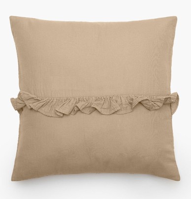 Housse coussin Elsa camel Vent du Sud