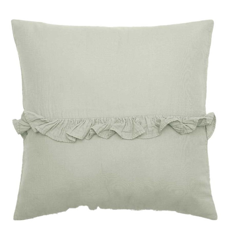 Housse coussin Elsa lichen Vent du Sud