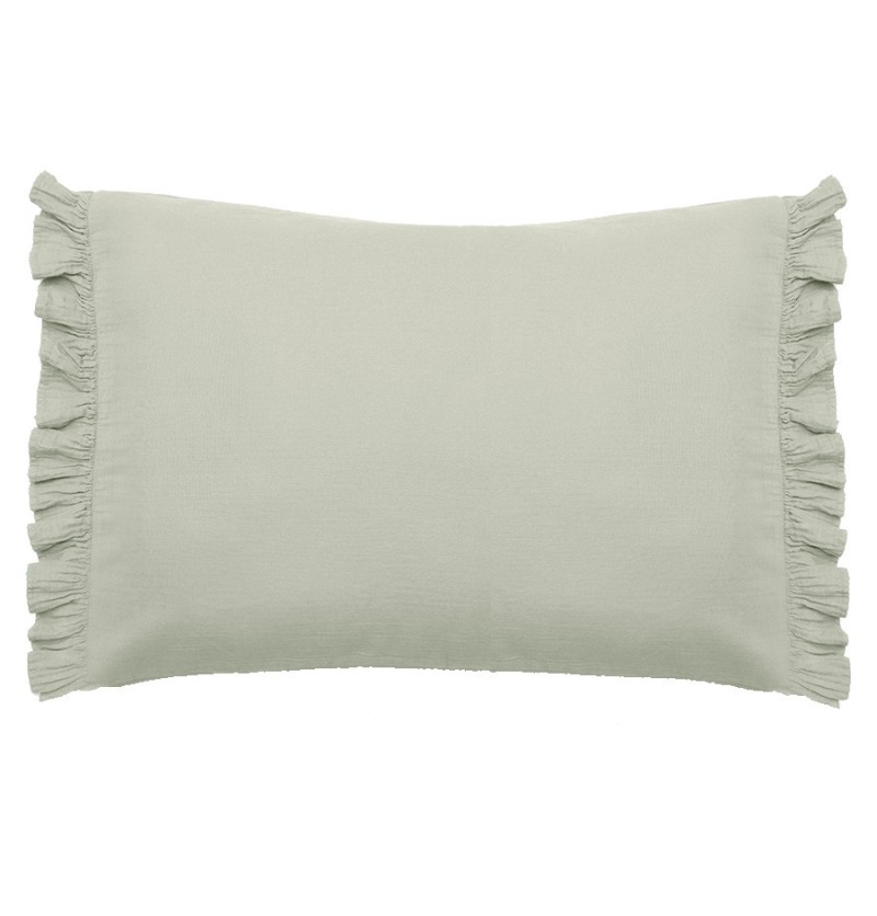 Housse coussin Elsa lichen Vent du Sud