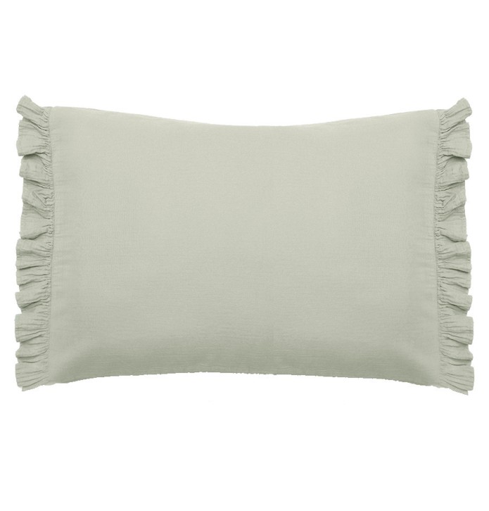 Housse coussin Elsa lichen Vent du Sud