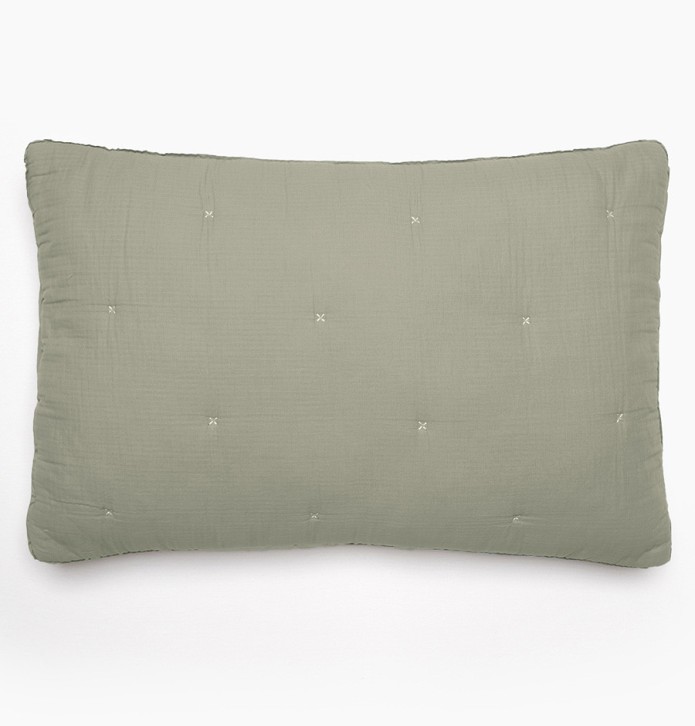 Housse coussin Andros lichen Vent du Sud