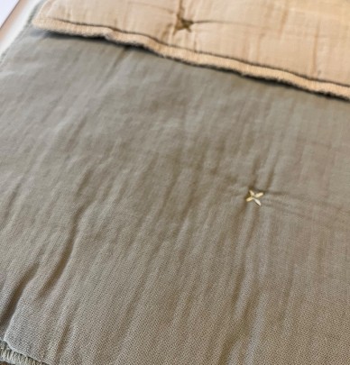 Housse coussin Andros lichen Vent du Sud