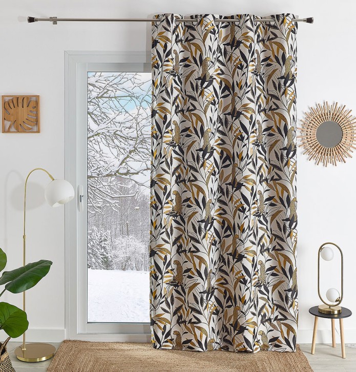 Rideau jacquard Bakara Qabane