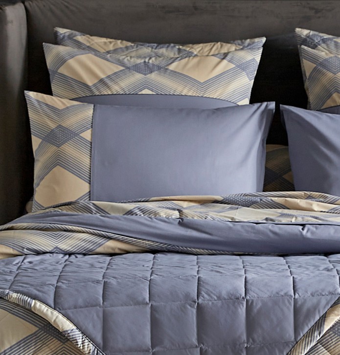 Taie d'oreiller percale Hélios La maison de Balmy - Blancollection