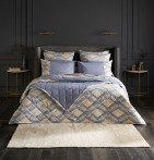 Housse de couette percale Hélios La maison de Balmy - Blancollection