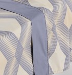 Parure de lit percale Hélios La maison de Balmy - Blancollection