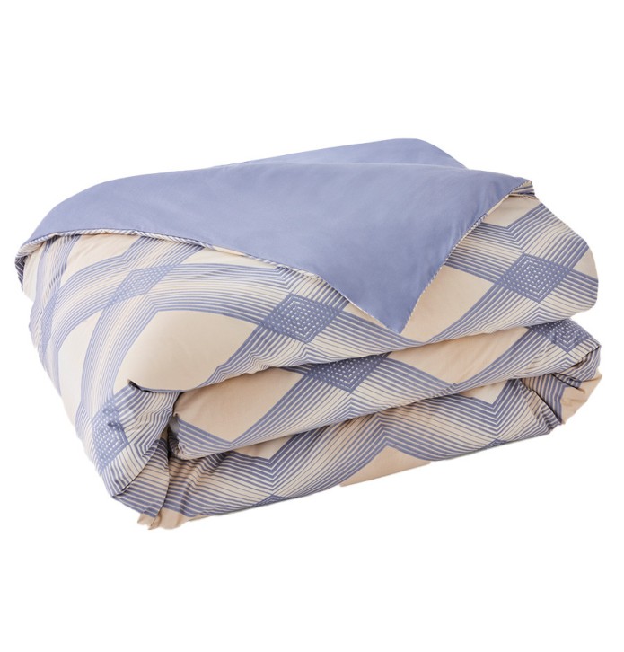 Parure de lit percale Hélios La maison de Balmy - Blancollection