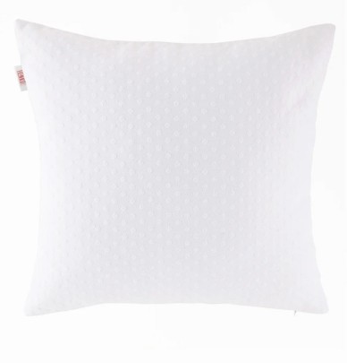 Housse coussin Genna blanc Antilo